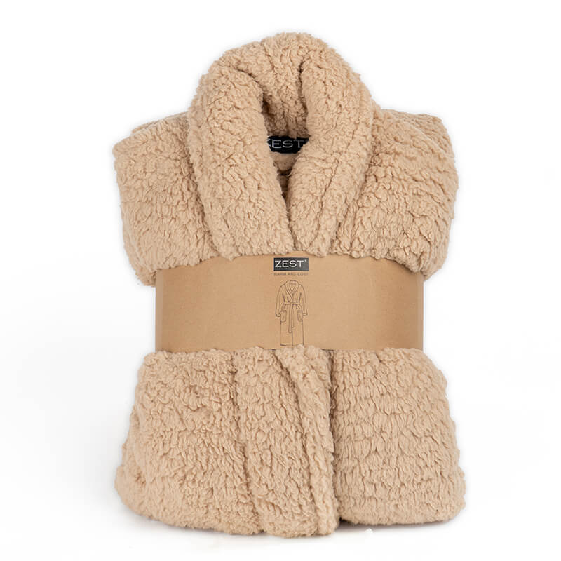 Badjas Sherpa Recycled Zand Badjas Sherpa Recycled Zand