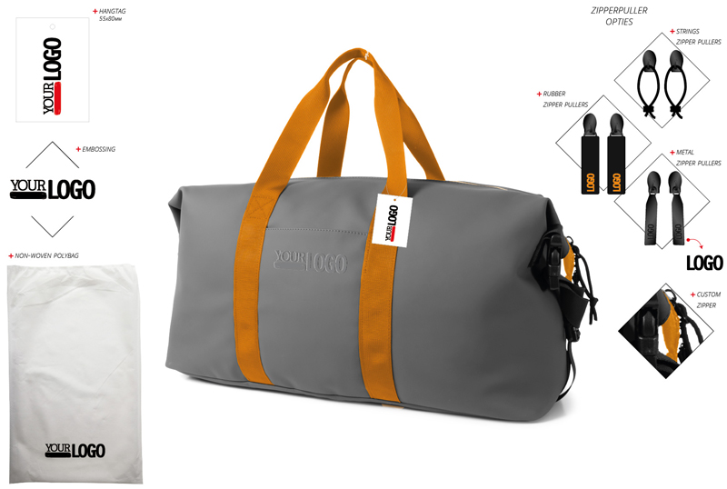 Dull PU weekendbag
