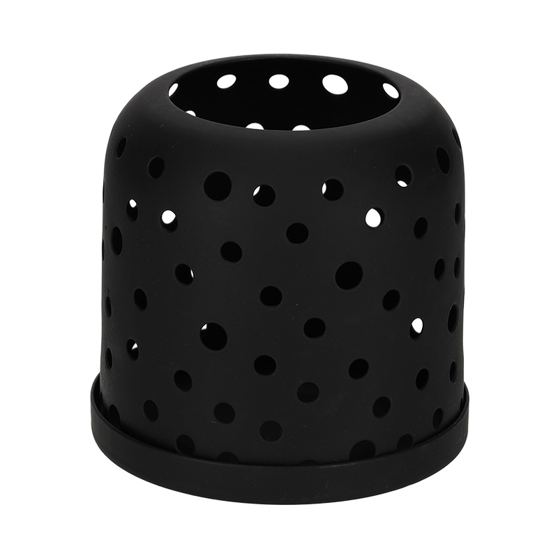 Theelichthouder Jamie Zwart - Jens Living JENS Living Theelichthouder Jamie Zwart 25866