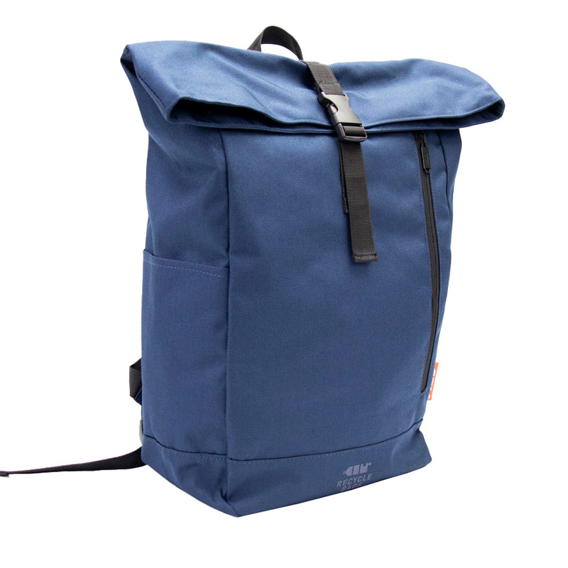 RB Basic Rolltop Rugtas - RPET Navy RB Basic Rolltop Rugtas RPET Navy