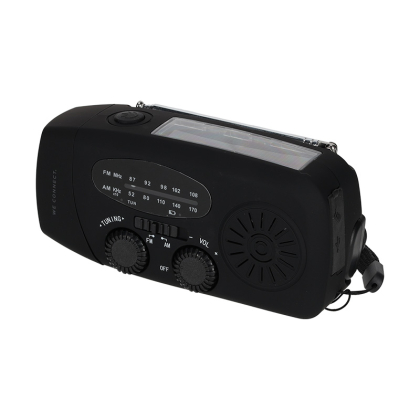 Emergency Solar/FM/LED/Radio Speaker - BRAINZ BRAINZ Emergency Solar FM LED Radio Speaker 38677