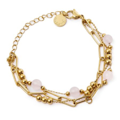 Armband Andrea Gold Pink - Cacharel Cacharel Armband Andrea Gold Pink CJB450Q