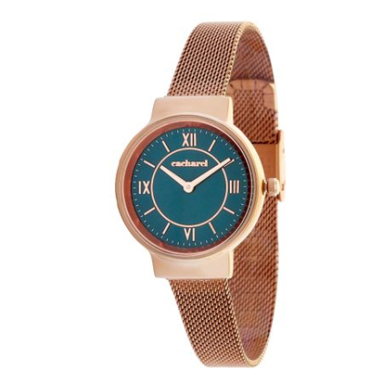 Horloge Astrid Rosegold Green - Cacharel Cacharel Horloge Astrid Rosegold Green CMN492T