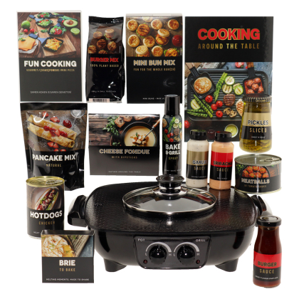 Cooking around the table Hotpot Grill