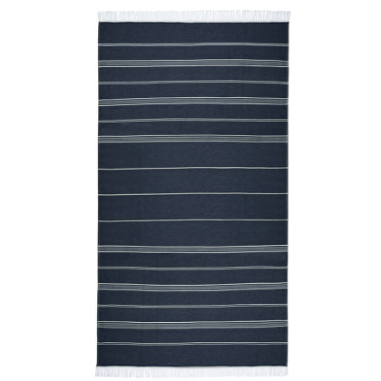 Hamamdoek gerecycled Navy - 100x180cm Hamamdoek gerecycled 100x180cm Navy