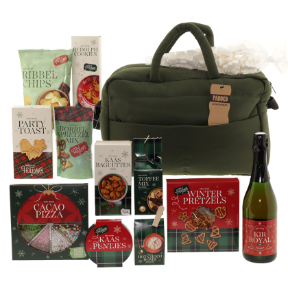 Happy Holidays Padded Weekendbag