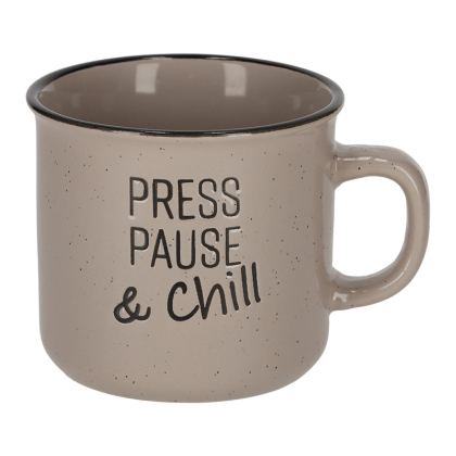 JENS Living Retro Mok Chill Taupe 25807