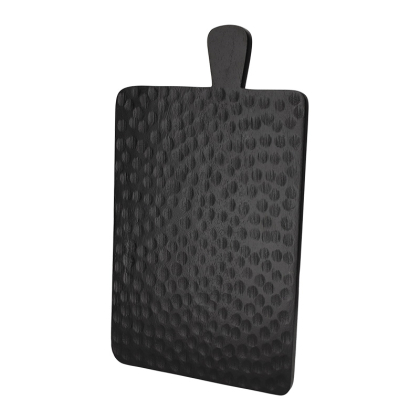 JENS Living Serveerplank Artisan Rechthoek Zwart 25876