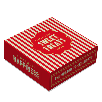 Geschenkdoos Fun Cooking - bodem met deksel - 40x40cm Kerstpakketdoos Bodem en Deksel Fun Cooking 40x40cm