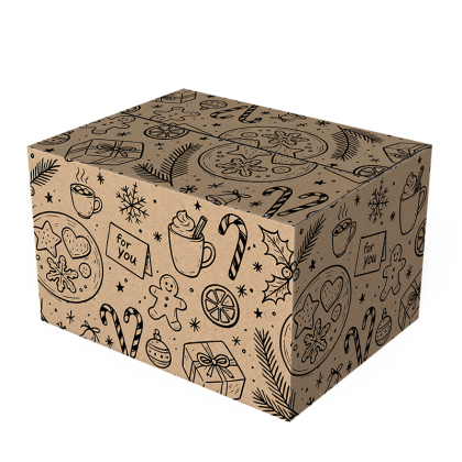 Geschenkdoos Cosy Kerstpakketdoos Cosy