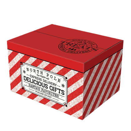 Geschenkdoos Express Delivery Kerstpakketdoos Express Delivery