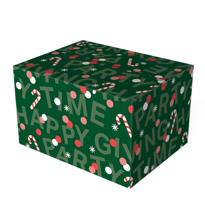 Geschenkdoos Party Time Kerstpakketdoos Party Time