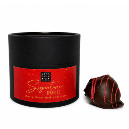 Luxe Signature Truffles Kers Pure chocolade 85150