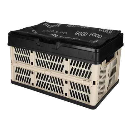Norlander Boodschappenkrat Koeltas Taupe 29035