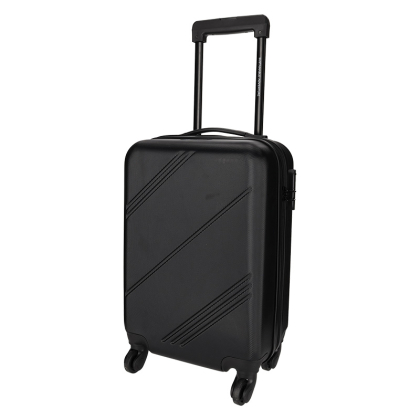 Travel Green Cabin Trolley RPET Zwart - Norländer NORLANDER Travel Green Cabin Trolley RPET Zwart 29067