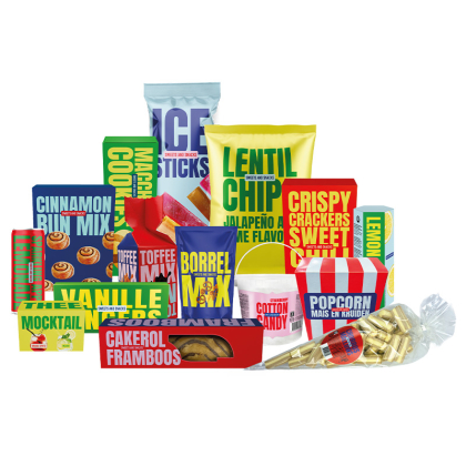 Sweets and Snacks | Trendy & Kleurrijk Sweets Snacks Groepsafbeelding