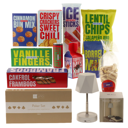 Sweets and Snacks Poker Set Led Lamp