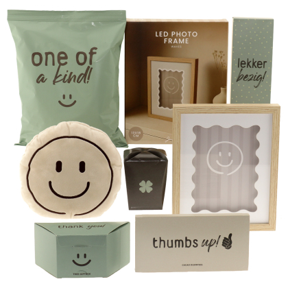 Thank You Smiley Pittenzak LED Fotolijst