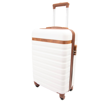 Trolley Classic VASAD Ivoor - voering gerecycled PET Trolley Classic ABS Ivoor voering gerecycled PET