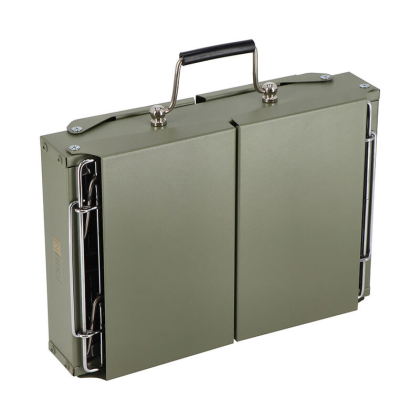 insideout draagbare bbq fyra olijfgroen LT57500
