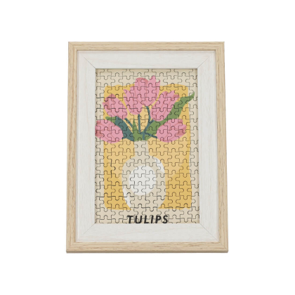jens living fotolijst met puzzel tulp 13137