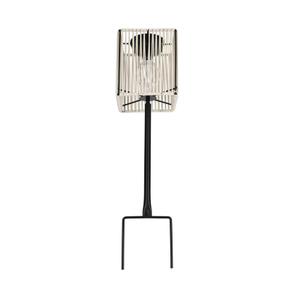 Solar Lantaarn Cube Wit - JENS Living jens living solar lantaarn cube wit 25636