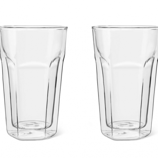 Dubbelwandig glas Latte Macchiato set van 2