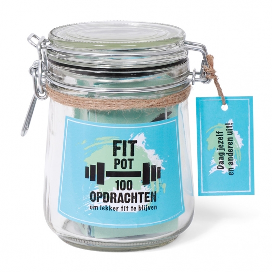 12984 Fit Pot blauw