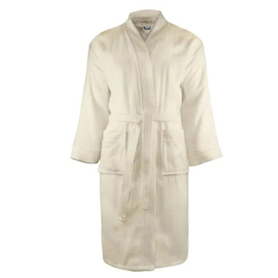 Badjas Badstof Katoen Ivory T1 B