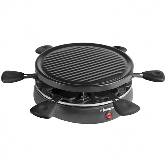 Bestron Gourmetstel Raclette Party Grill KRC300BL