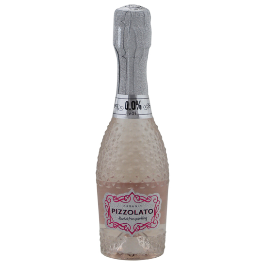 Bio pizzolato sparkling rose alcoholvrij 02l
