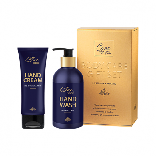 Blue Label Care Giftset handwash handcreme