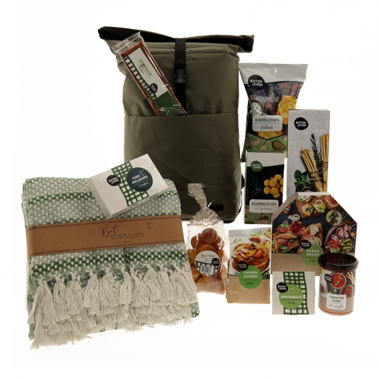 Buiten leven rpet paid + tarpaulin tas