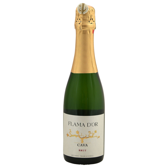 Cava flama dor brut Mousserend wit 0.375L