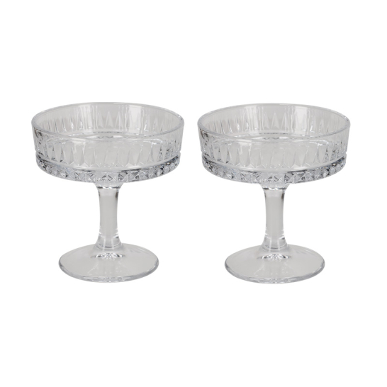 JENS Living Cocktailglazen Classic set van 2 24297