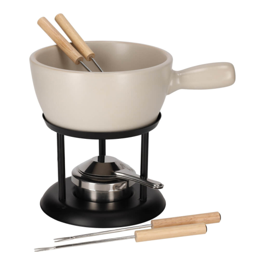 JENS Living Fondue Set Beige Large 25675