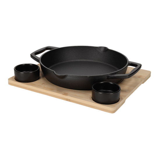 JENS Living Gietijzeren Grill Serve Set 25537