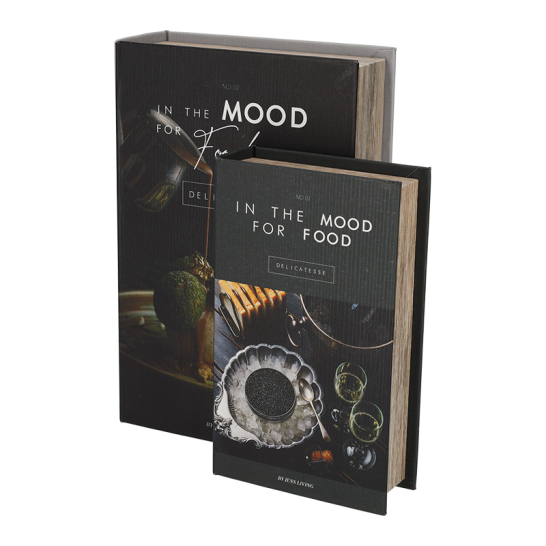 JENS Living Opbergboek Food set van 2 25896