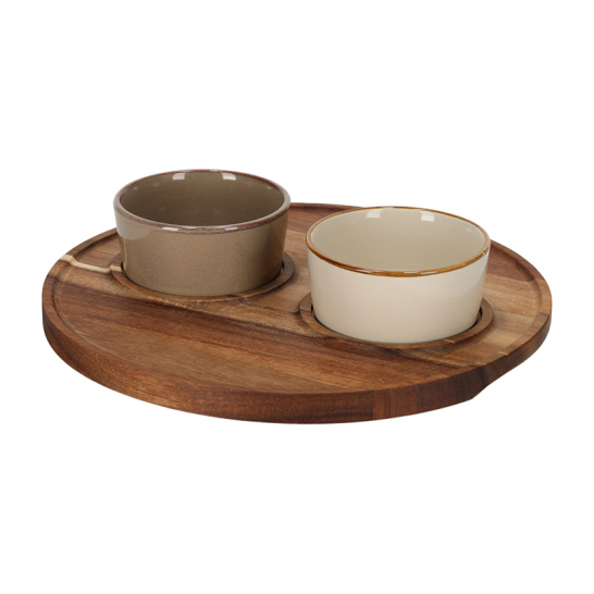 JENS Living Serveer Set Bent set van 2 25911