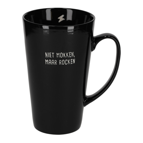 JENS Living Shiny Mok Zwart XL 25728