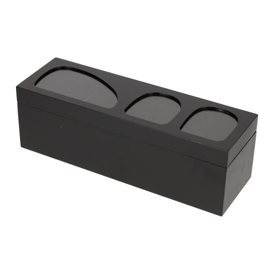 JENS Living Theedoos Senna Small Zwart 25762