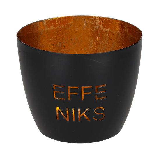 JENS Living Theelichthouder Effe Niks 25927