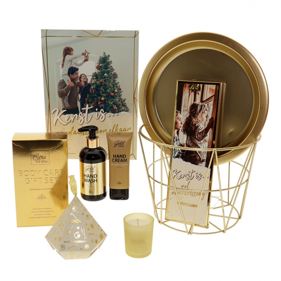 Kerst is Gouden giftset