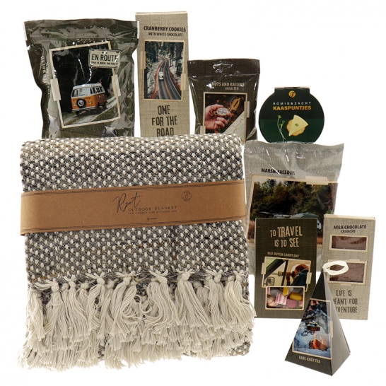 Kerstpakket RPET Plaid Outdoor