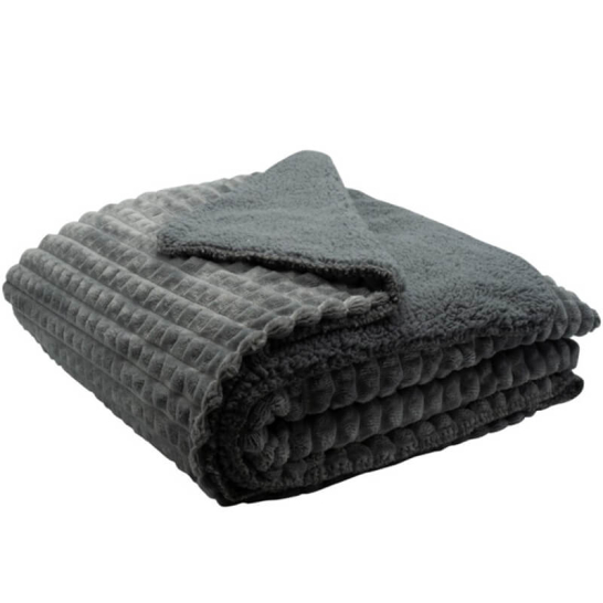 Leeff plaid Puk dark grey