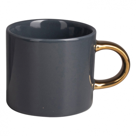 Mok 230ml Donker Blauw goud 02269110