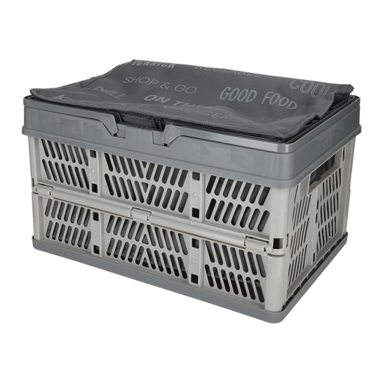 Norlander Boodschappenkrat Koeltas Antraciet 29036