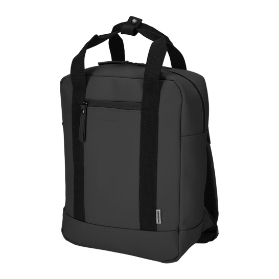 Norlander Dull PU Rugtas Eco Lining Zwart 29060