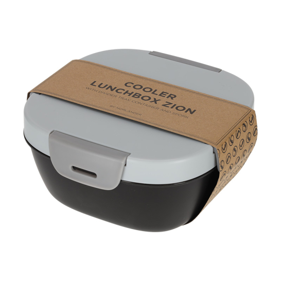 Norlander Lunchbox Met Koelelement Zion Grijs 29024