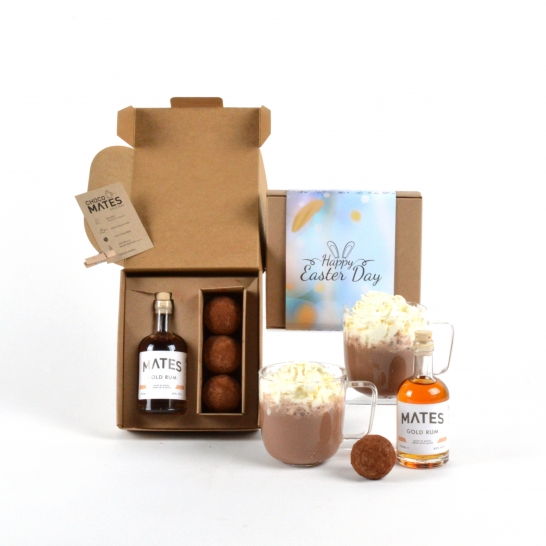 ChocoMates - Chocolademelk & Rum Paasgeschenk Chocomates rum